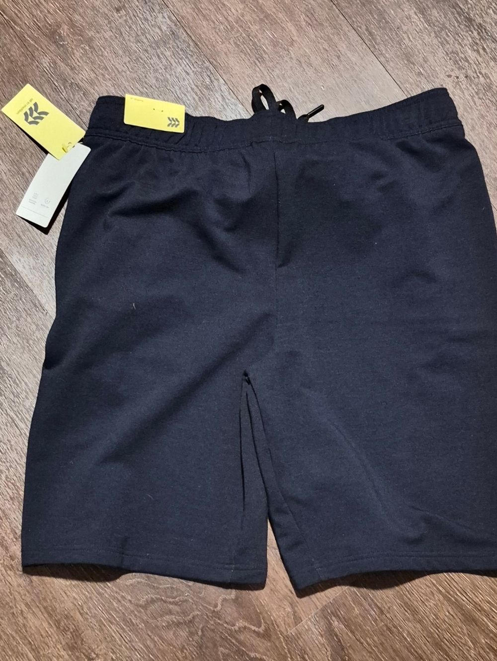 Mens all in motion Black Athletic Shorts with Drawstring - Picture 2 of 6